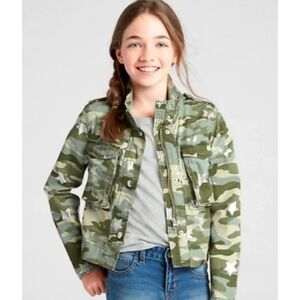 GAP Girls Camo Star Jacket